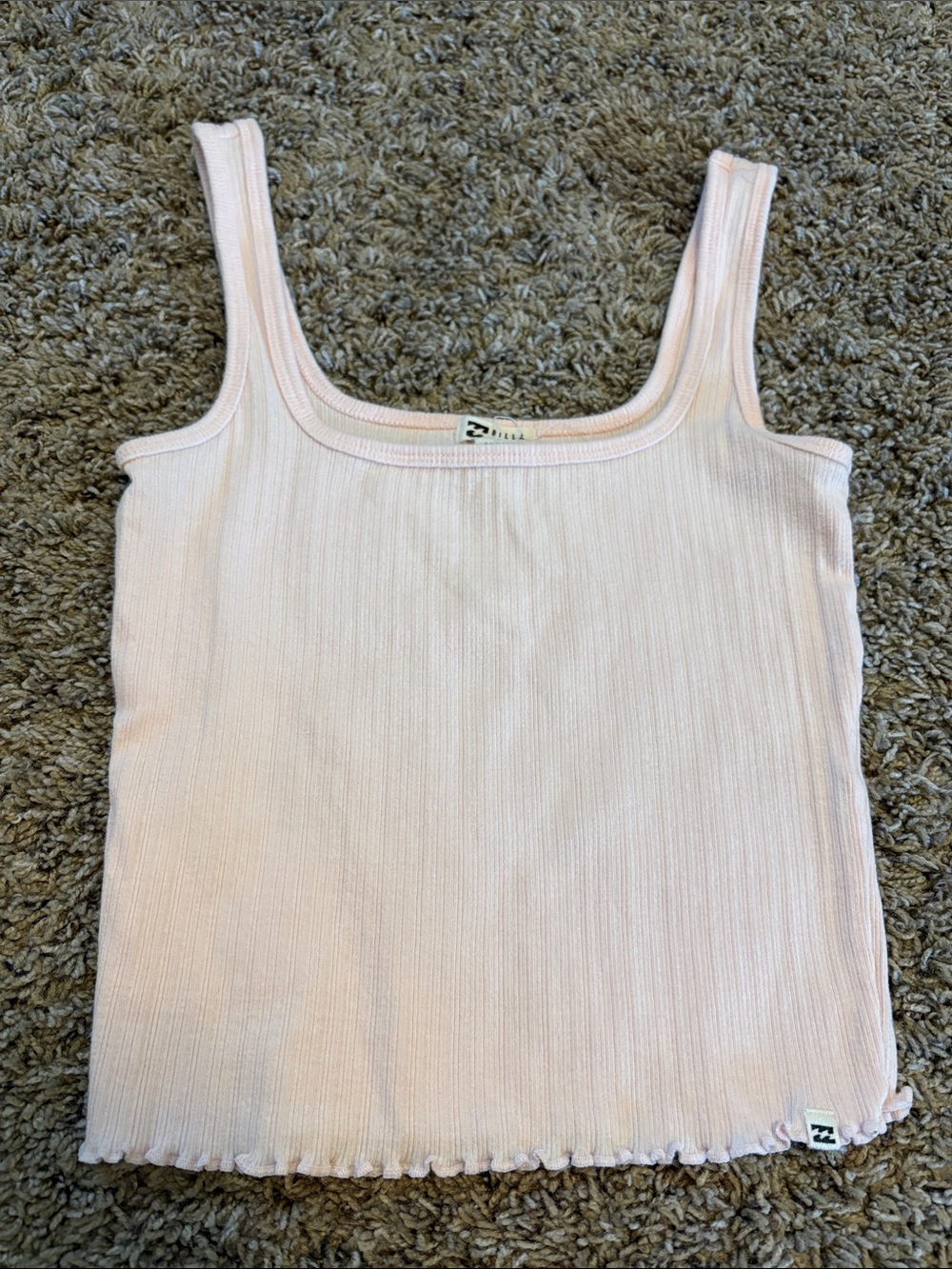Pink billabong crop tank